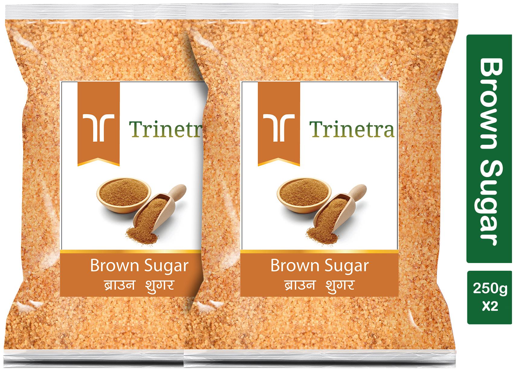 

Trinetra Best Quality Brown Sugar 250g (Pack Of 2)