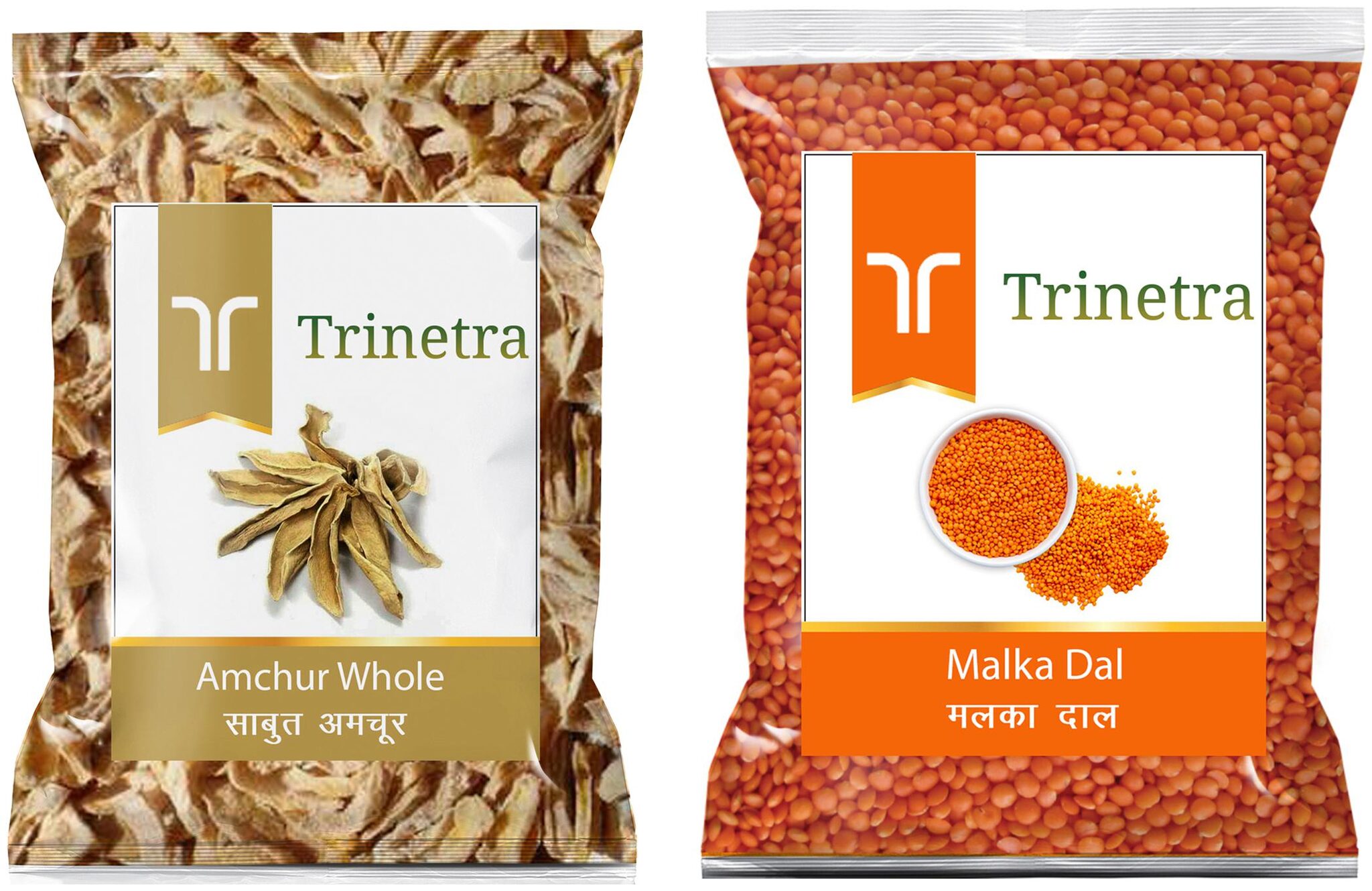 

Trinetra Best Quality Amchur Sabut 100g Malka Dal 500g