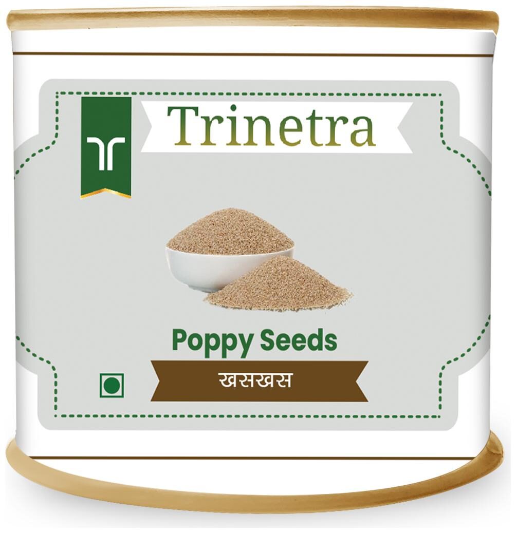 

Trinetra Best Quality Poppy Seeds Khaskhas 100 g (Pack of 1)
