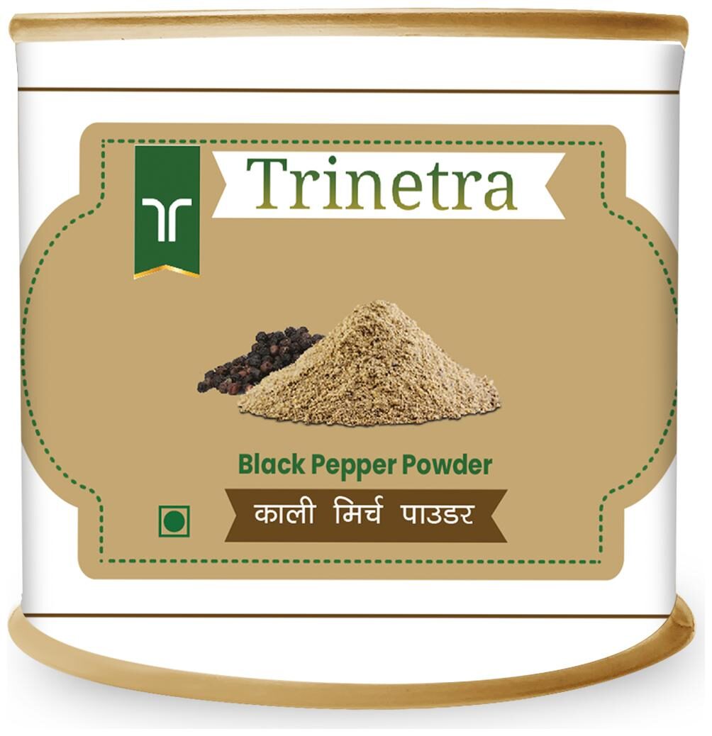 

Trinetra Best Quality Black Pepper Powder Kali Mirch Powder 100 g (Pack of 1)