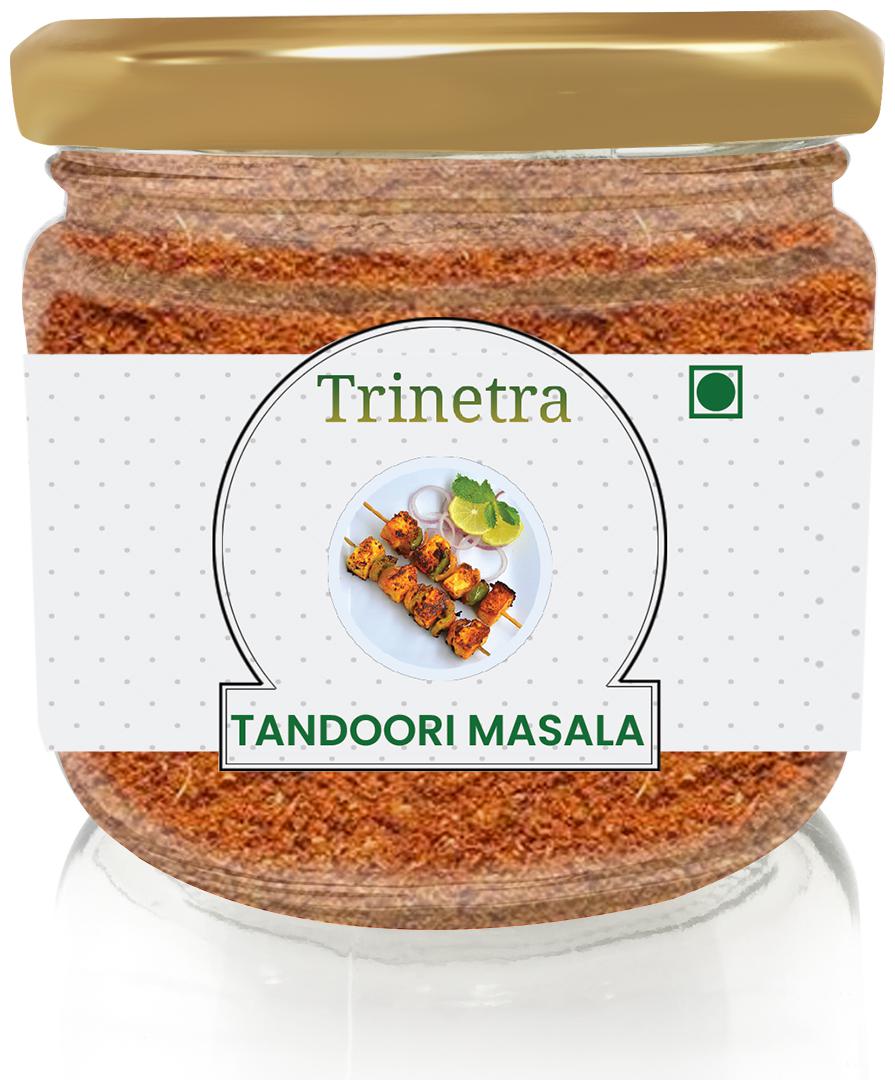 

Trinetra Best Quality Tandoori Masala (Glass Jar Pack)-100g (Pack Of 1)