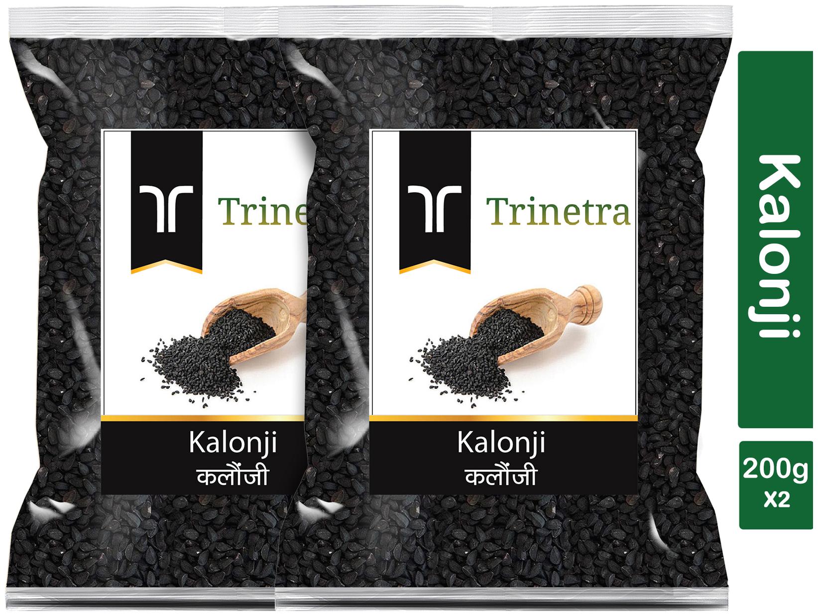 

Trinetra Best Quality Kalonji (Nigella Seeds)-200g (Pack Of 2)