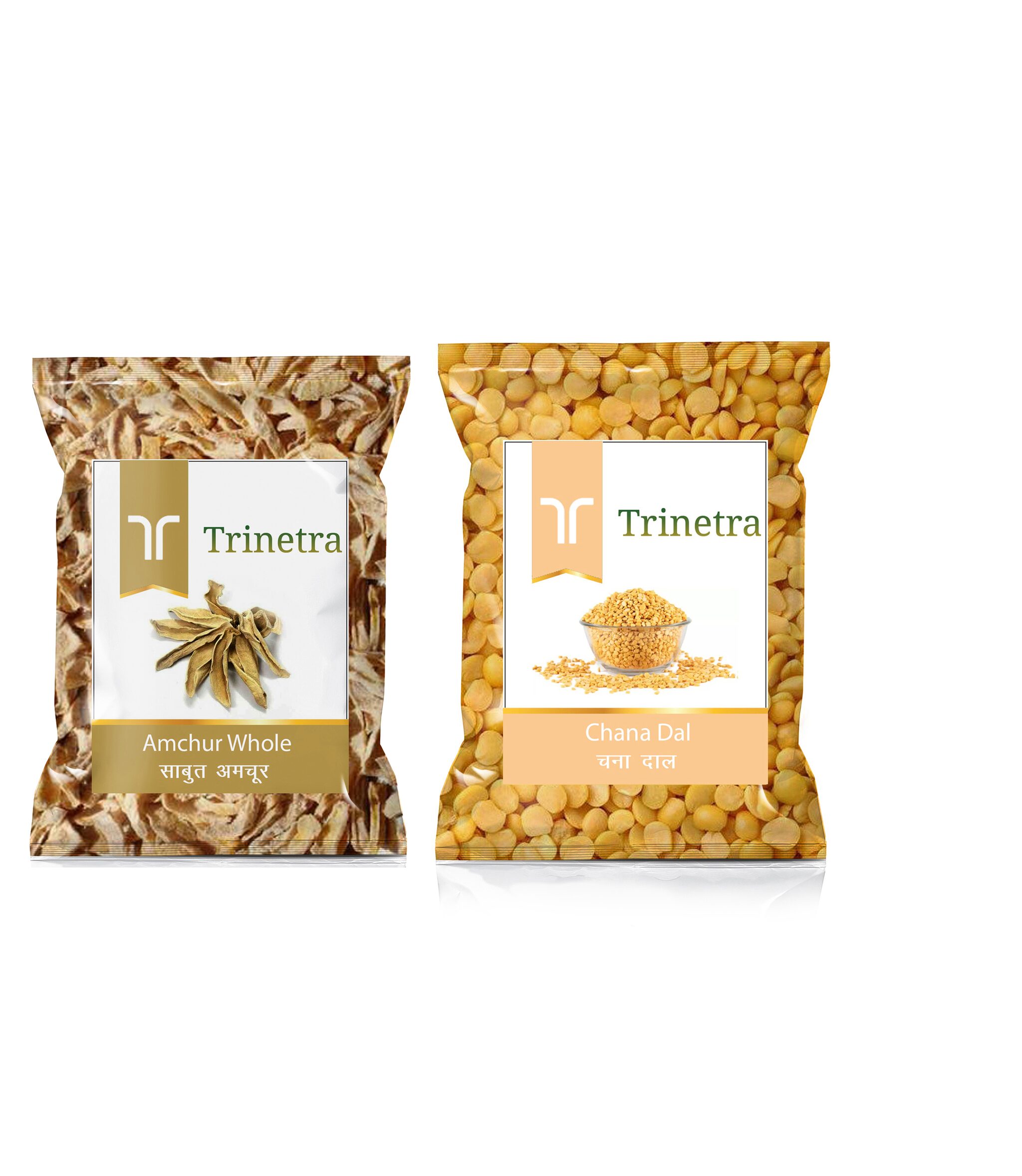 

Trinetra Best Quality Amchur Sabut 100g Chana Dal 1kg
