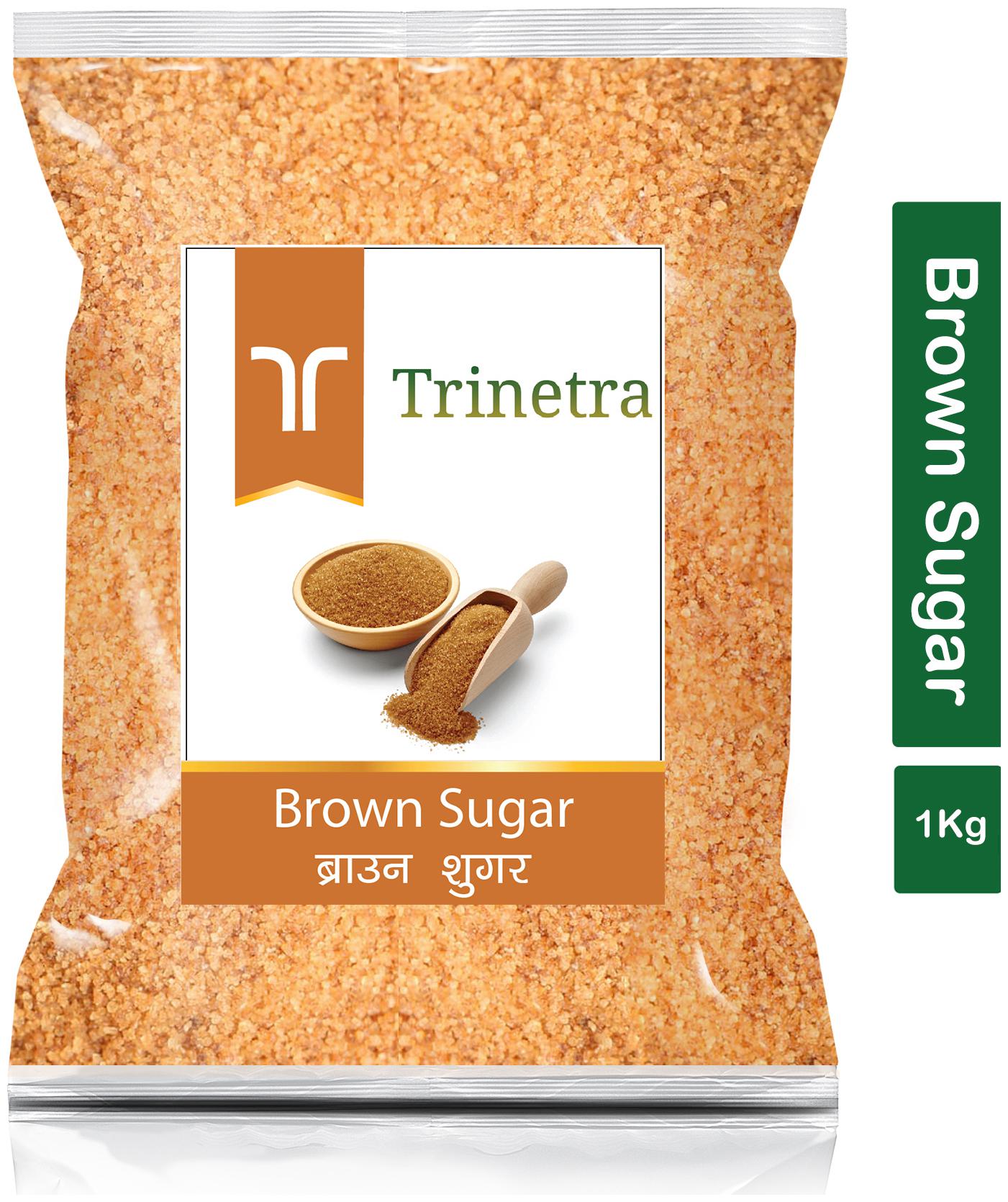 

Trinetra Best Quality Brown Sugar 1kg (Pack Of 1)