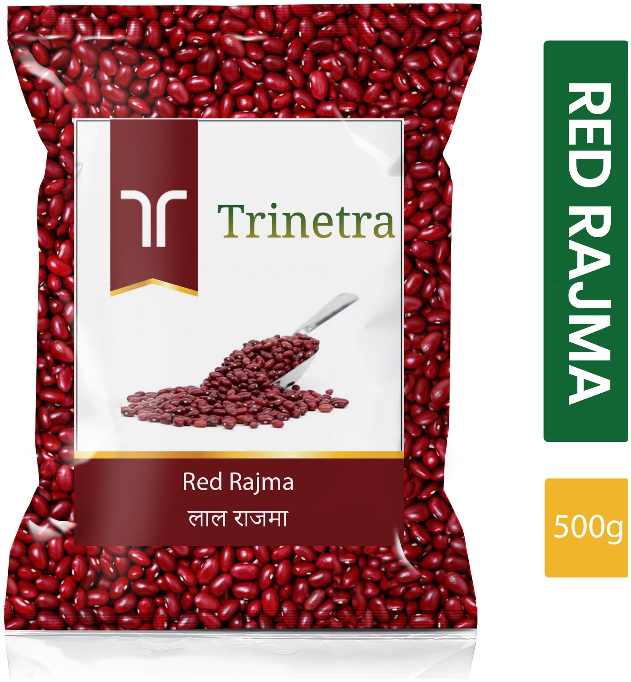 

Trinetra Best Quality Red Rajma Lal Rajma 500g (Pack of 1)