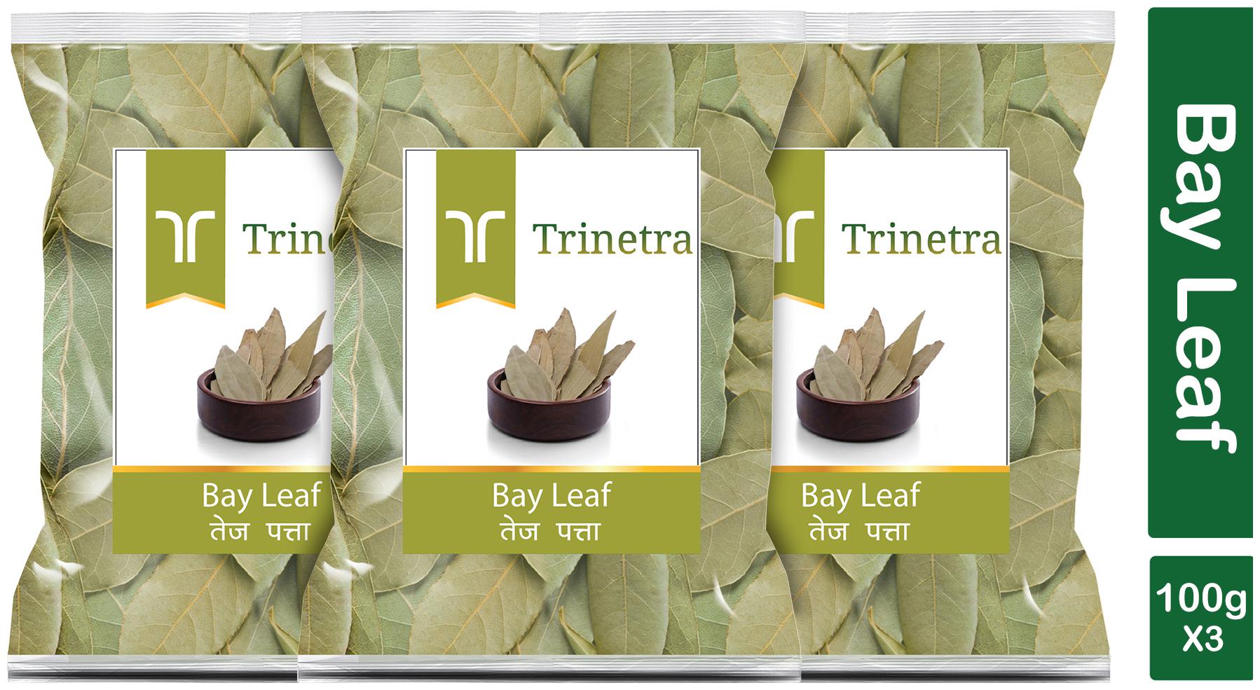 

Trinetra Best Quality Tej Patta (Bay Leaf)-100g (Pack Of 3)
