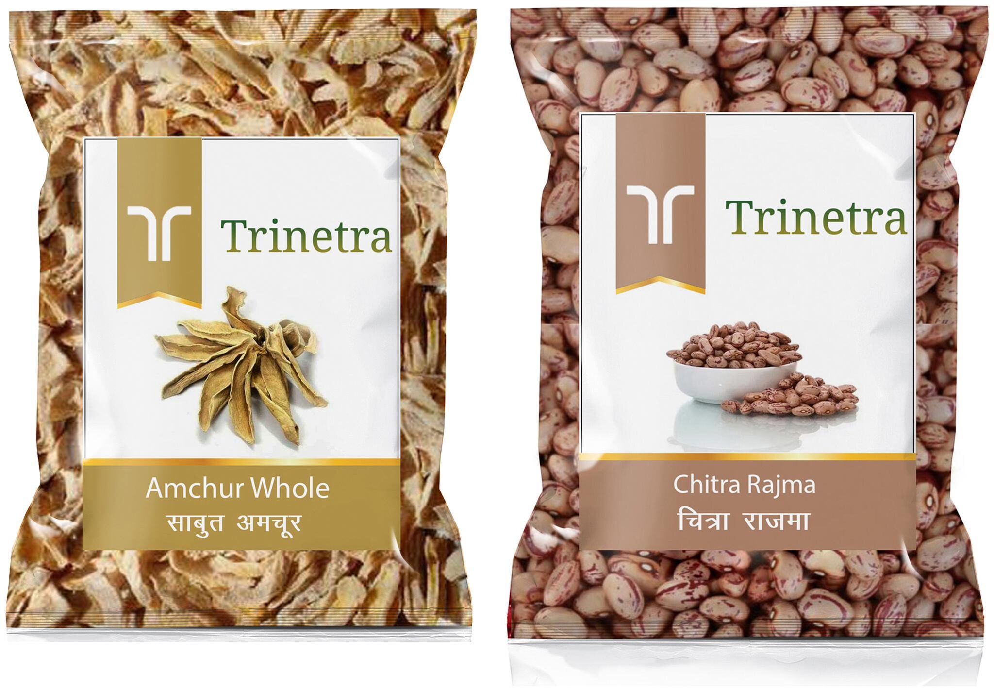 

Trinetra Best Quality Amchur Sabut 100g Chitra Rajma 1kg