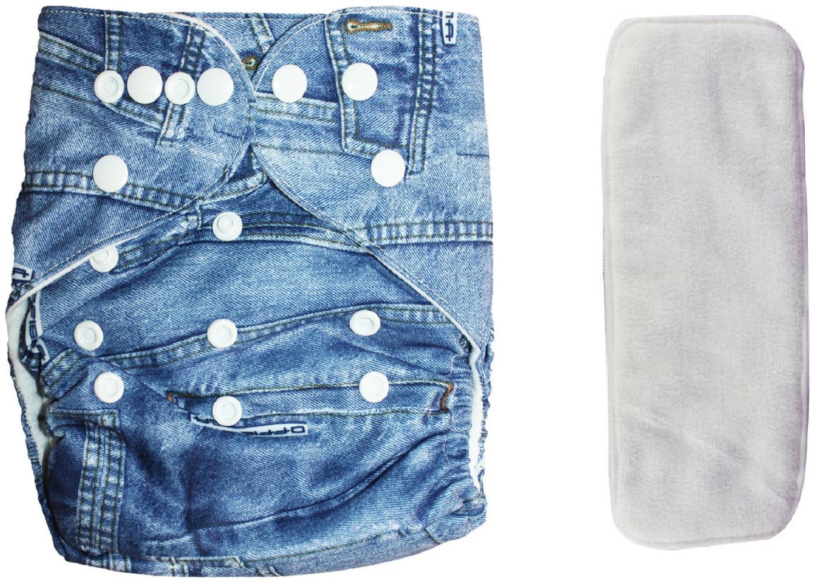 

Triple B Baby Reusable Diaper with Microfibre Insert Nappy Washable Cloth Diapers Nappies for Babies (3-24 Months)