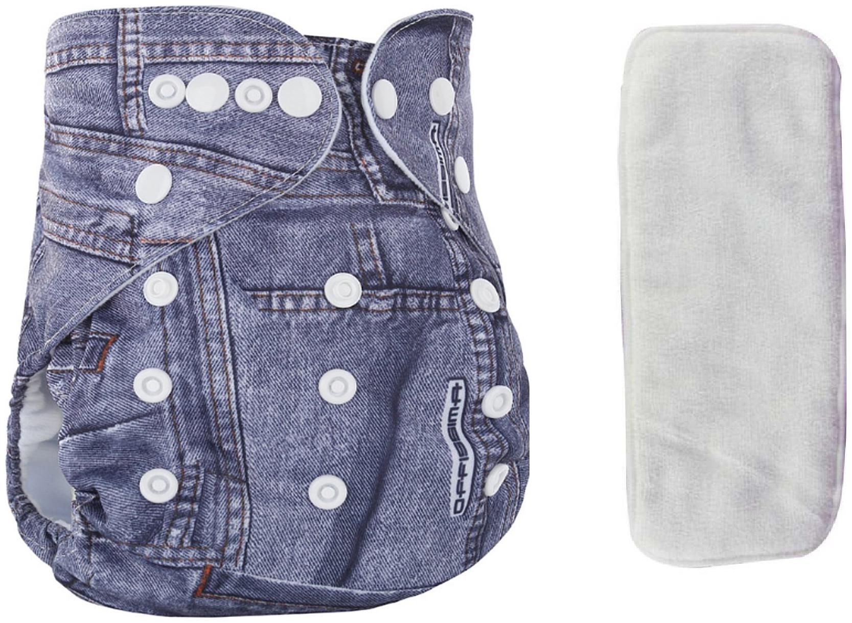 

Triple B Reusable Pocket Cloth Printed Diaper with 1 Microfiber Inserts (3-24 Months)