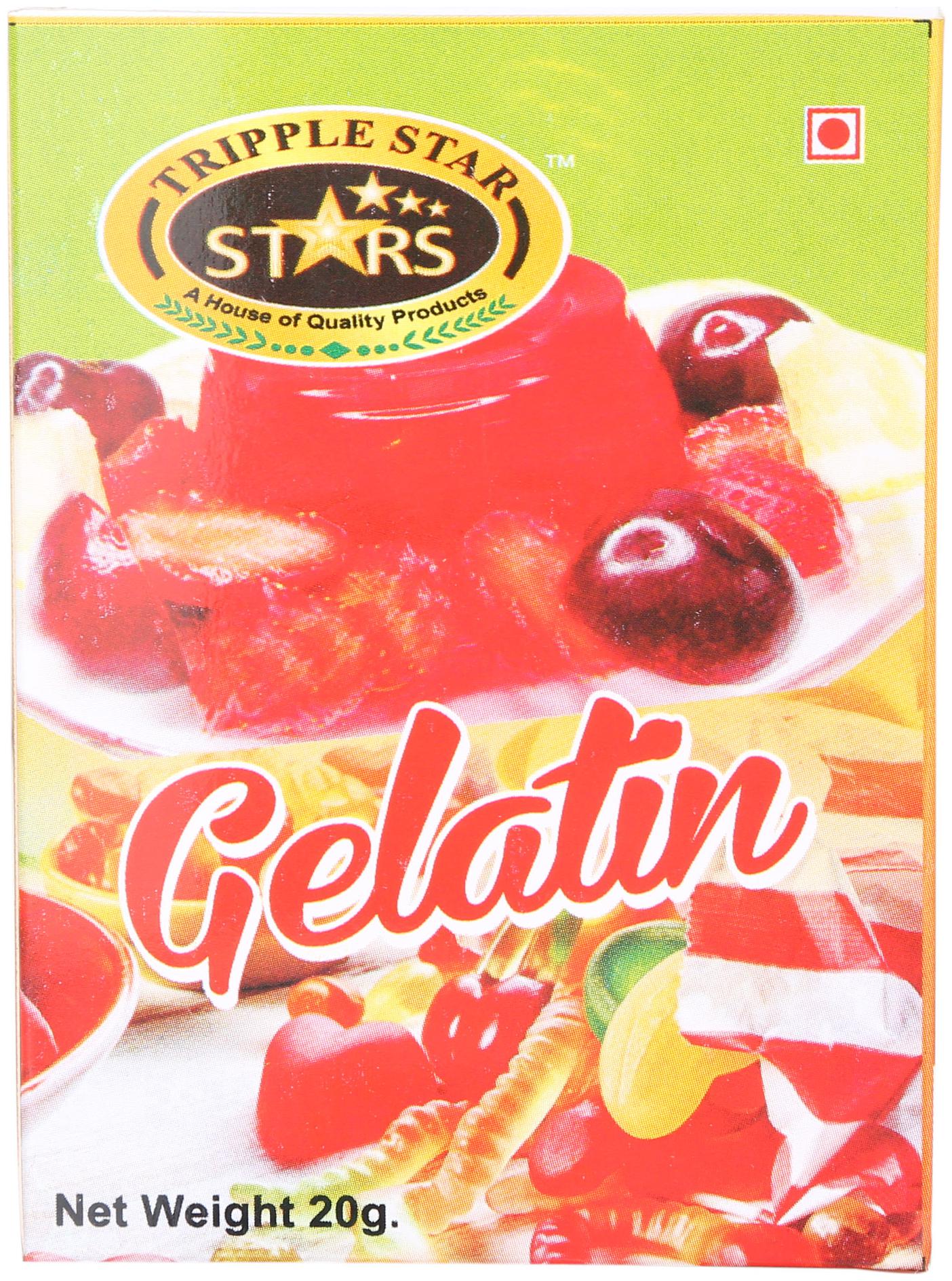

Tripple Star Gelatin Pack of 4-20 g Each