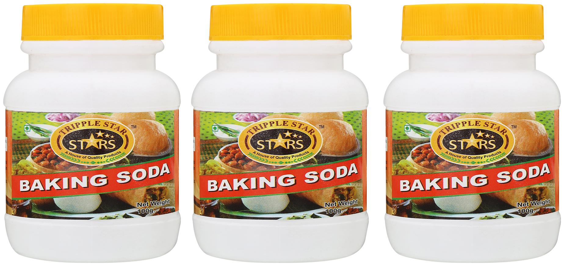 

TRIPPLESTAR Baking Soda 100 g Pack of 3