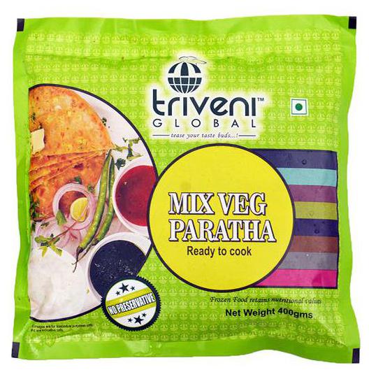 

Triveni Global Frozen Food - Mix Veg Paratha 400 g