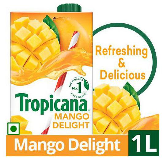 

Tropicana Fruit Juice Delight Mango 1 L