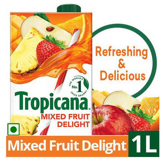 

Tropicana Fruit Juice Delight Mixed Fruit 1 L