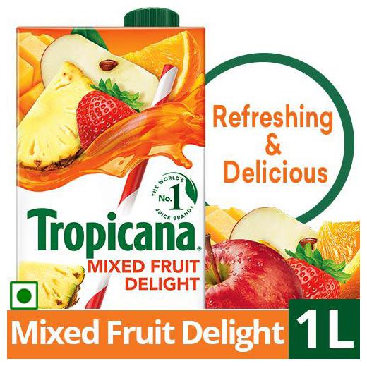 

Tropicana Fruit Juice Delight Mixed Fruit 1 L