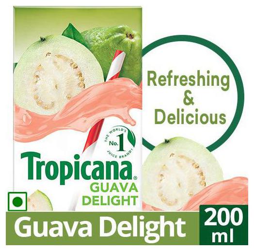 

Tropicana Fruit Juice Delight Guava 200 ml