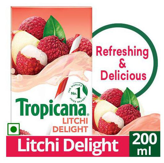 

Tropicana Fruit Juice Delight Litchi 200 ml