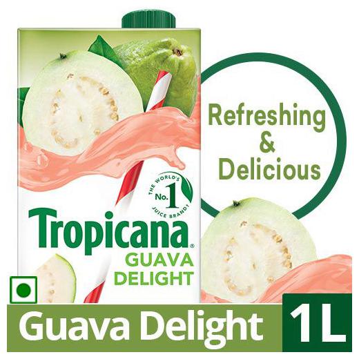 

Tropicana Fruit Juice Delight Guava 1 L