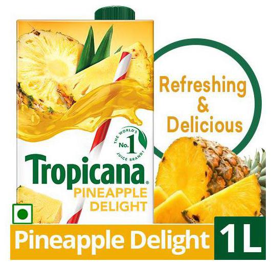 

Tropicana Fruit Juice Delight Pineapple 1 L