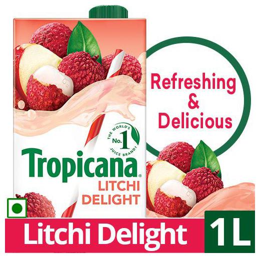 

Tropicana Fruit Juice - Delight Litchi 1 L
