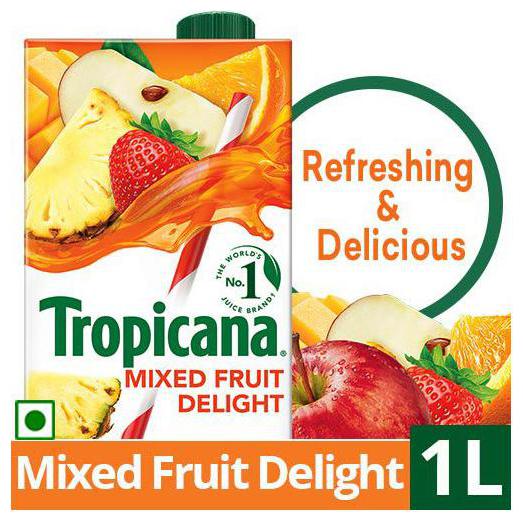 

Tropicana Fruit Juice Delight Mixed Fruit 1 L