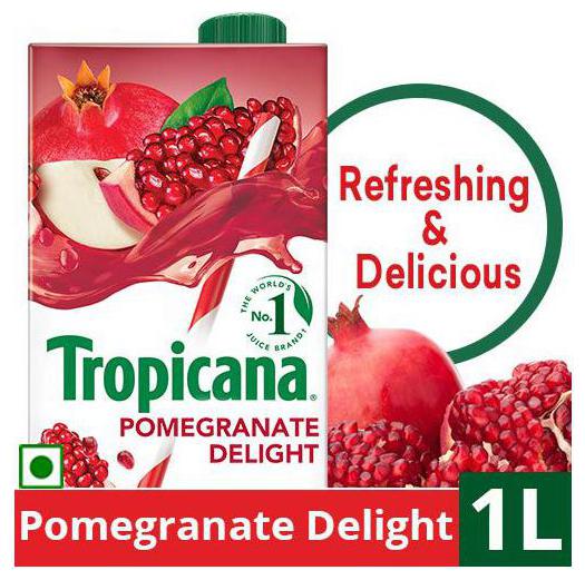 

Tropicana Fruit Juice Delight Pomegranate 1 L