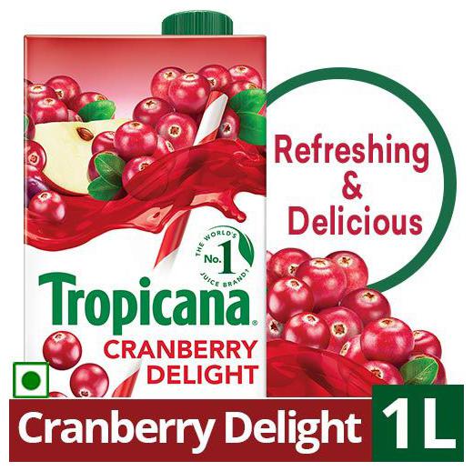 

Tropicana Fruit Juice Delight Cranberry 1 L