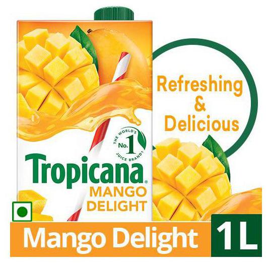 

Tropicana Fruit Juice Delight Mango 1 L