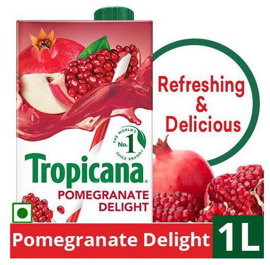 

Tropicana Fruit Juice Delight Pomegranate 1 L