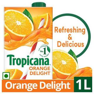 Buy Tropicana Fruit Juice Delight Orange 1 L Online At Low Prices In India Paytmmall Com