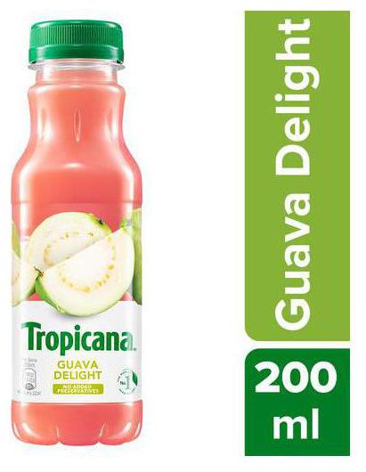 

Tropicana guava Delight Juice - Aseptic Pack 200 ml