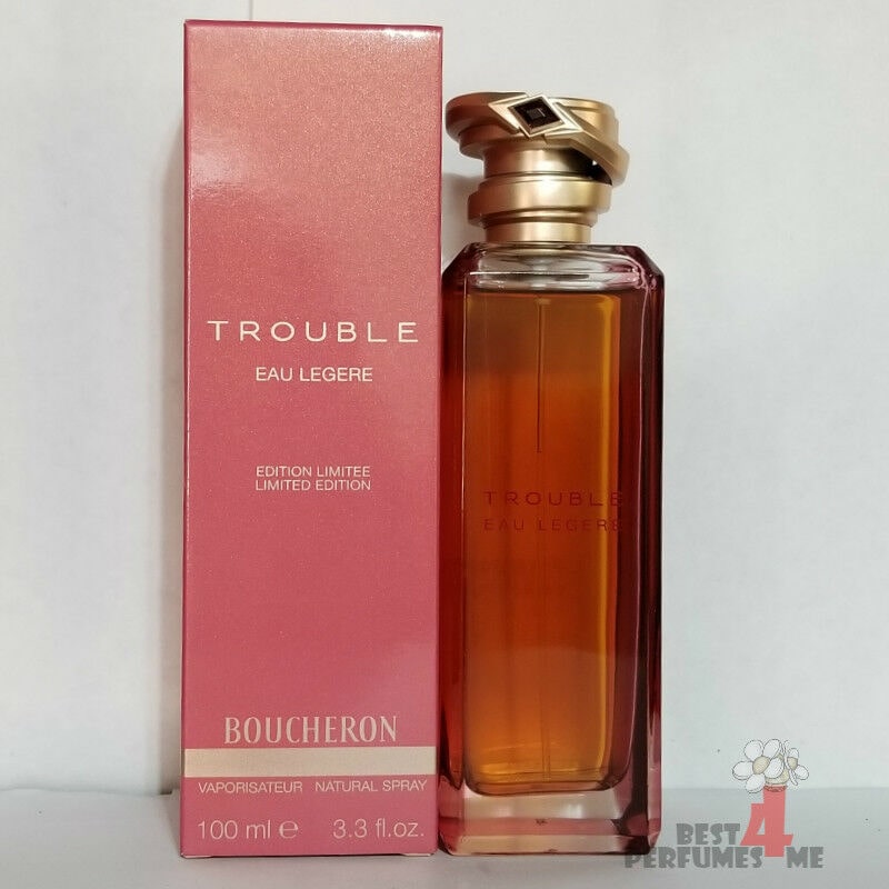 

Trouble Eau Legere by Boucheron 3 4oz EDT (2006) 100ml Eau de Toilette NIB