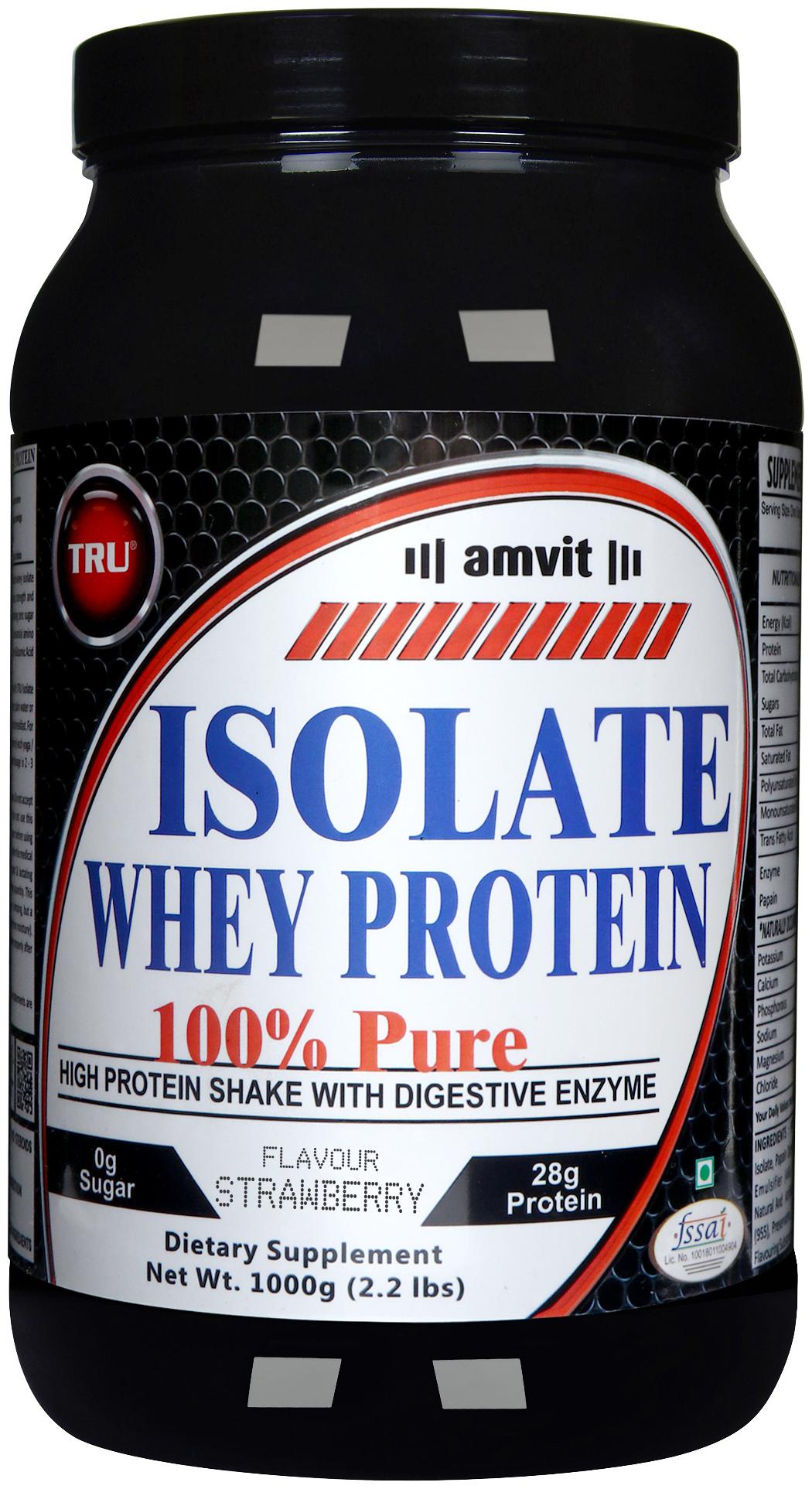 

TRU ISOLATE WHEY PROTEIN STRAWBERRY 1000g