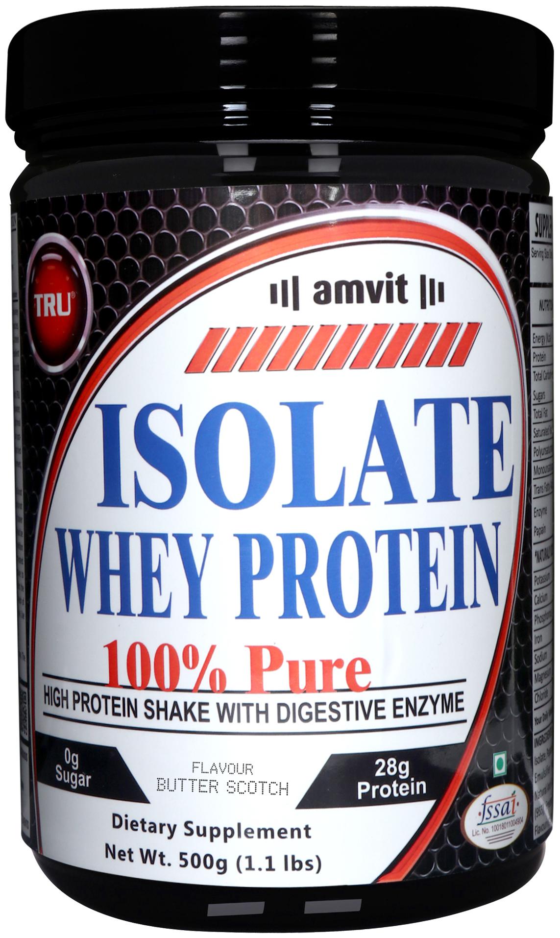 

TRU ISOLATE WHEY PROTEIN BUTTERSCOTCH 500g