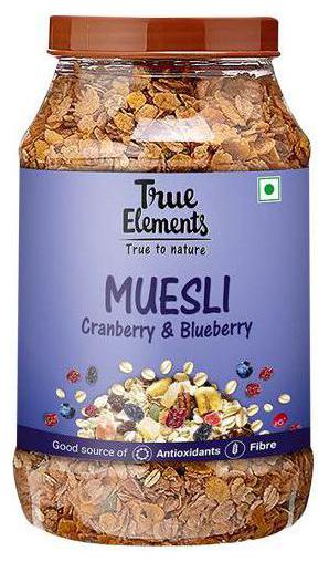 

True Elements Muesli - Cranberry Blueberry 1 kg