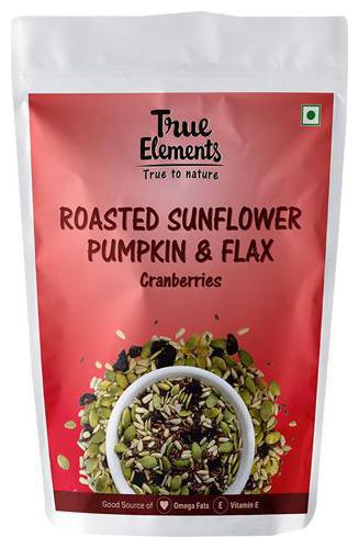 

True Elements Sunflower Pumpkin Flax Seeds - Roasted Cranberries Harippa 125 g