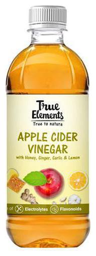 

True Elements Vinegar - Apple Cider With Honey Ginger Garlic Lemon 500 ml