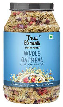 

True Elements Whole Oatmeal - With Chia Real Whole Fruits 1 kg