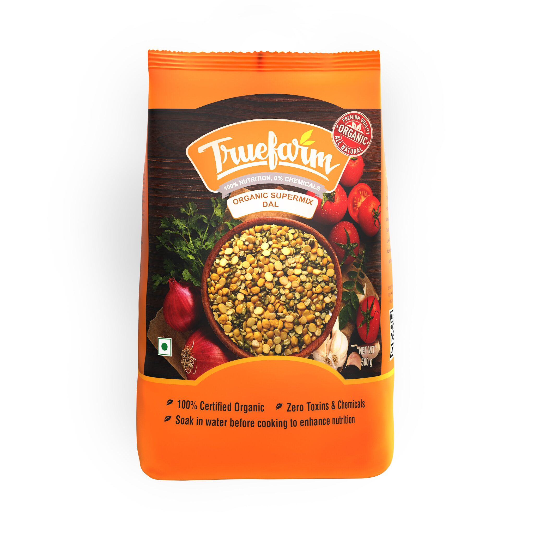 

Truefarm Organic Supermix Dal (500g)