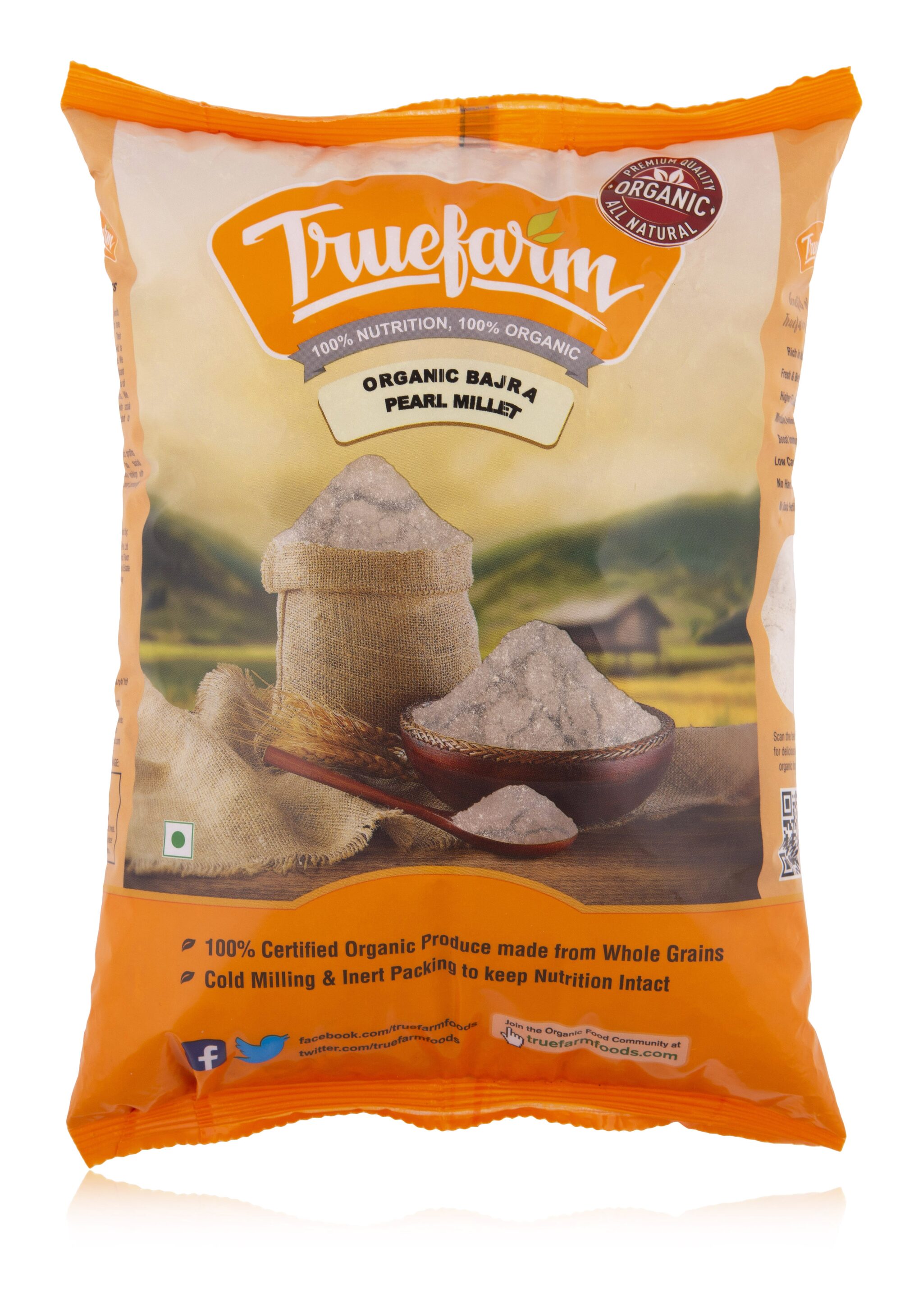 

Truefarm Organic Bajra Flour (1kg)