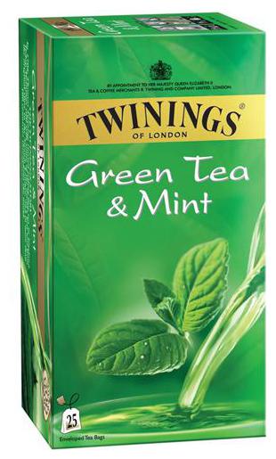 

Twinings Green Tea Mint 25 Tea Bags gm