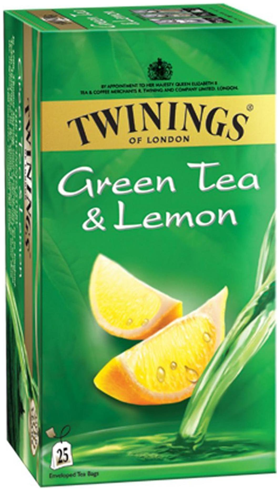 

Twinings Green Tea - Lemon 25 Teabags 50 g