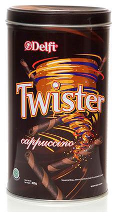 

Twister Flavoured Cream Wafer Roll - Cappuccino 320 g