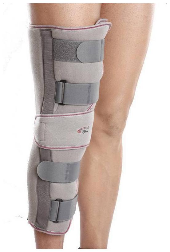 

Tynor KNEE IMMOBILIZER 19 Knee Calf Thigh Support (L Grey)