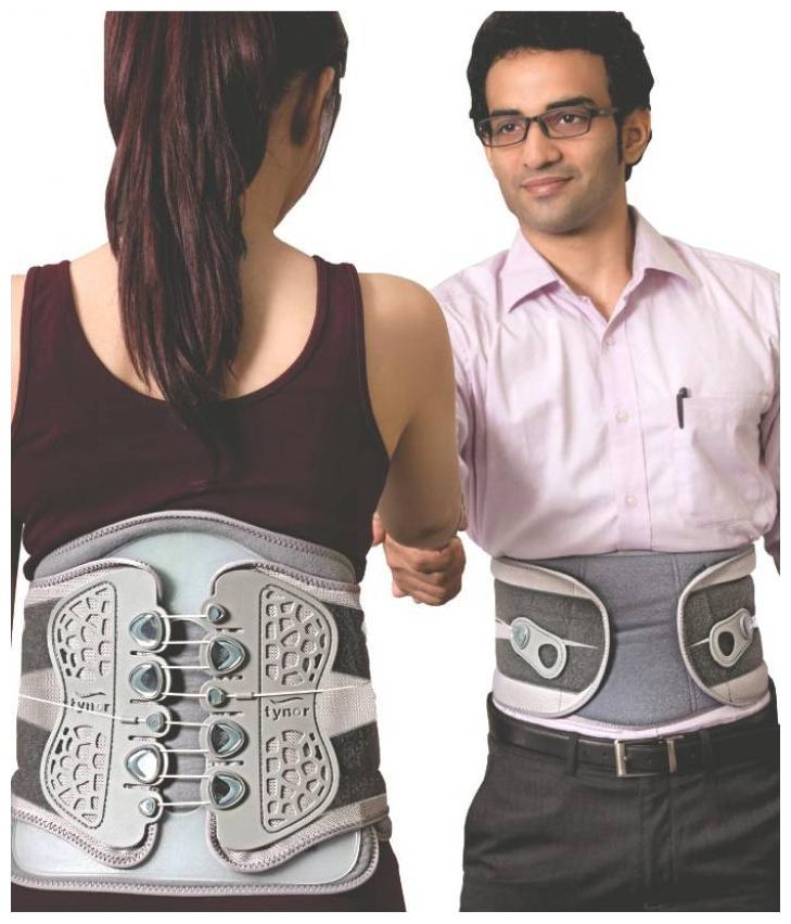 

Tynor Lumbo Lacepull Brace Spl Size Lumbar Support (Free Size Grey)