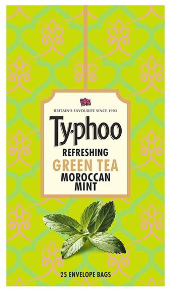 

Typhoo Green Tea Moroccan Mint Envelope 25 Tea Bag