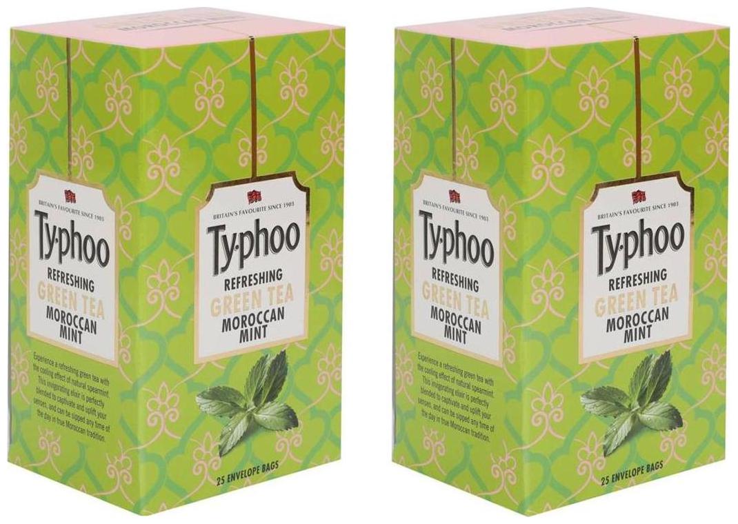 

Typhoo Morocco Mint 25 Tea Bags (Pack Of 2)