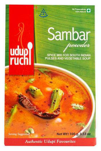 

Udupi Ruchi Powder - Sambar 100 g