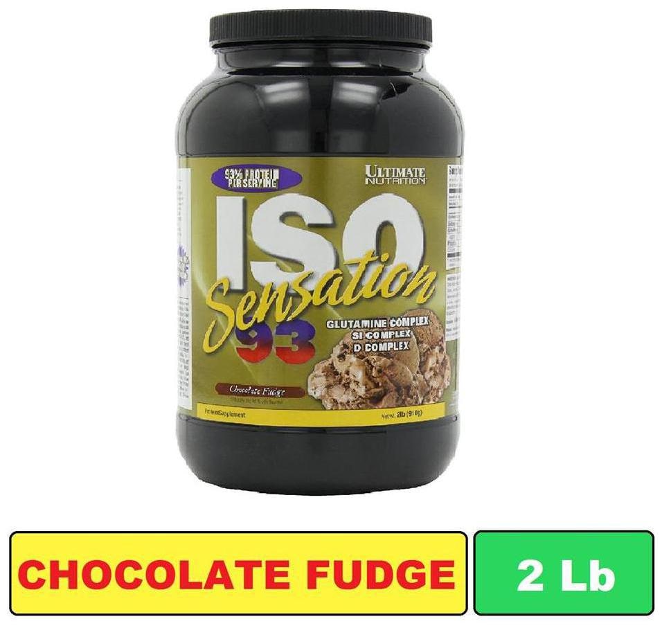 

Ultimate Nutrition ISO Sensation 93 0 90 kg (2 lb) Chocolate Fudge