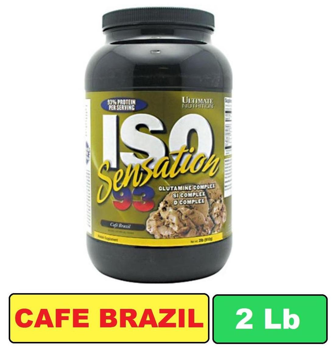 

Ultimate Nutrition ISO Sensation 93 0 90 kg (2 lb) Cafe Brazil